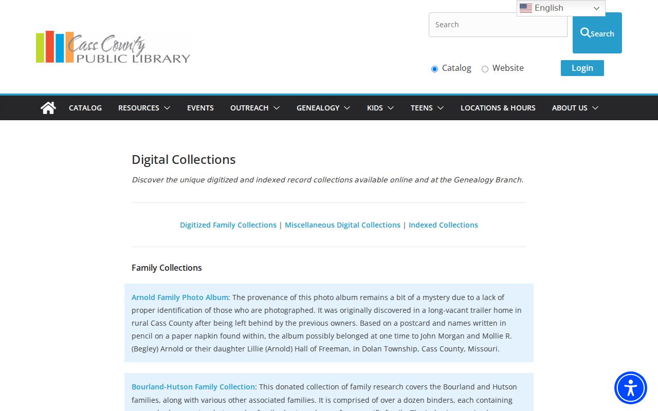 Belton previous residents research in Cass County digital obituary collections