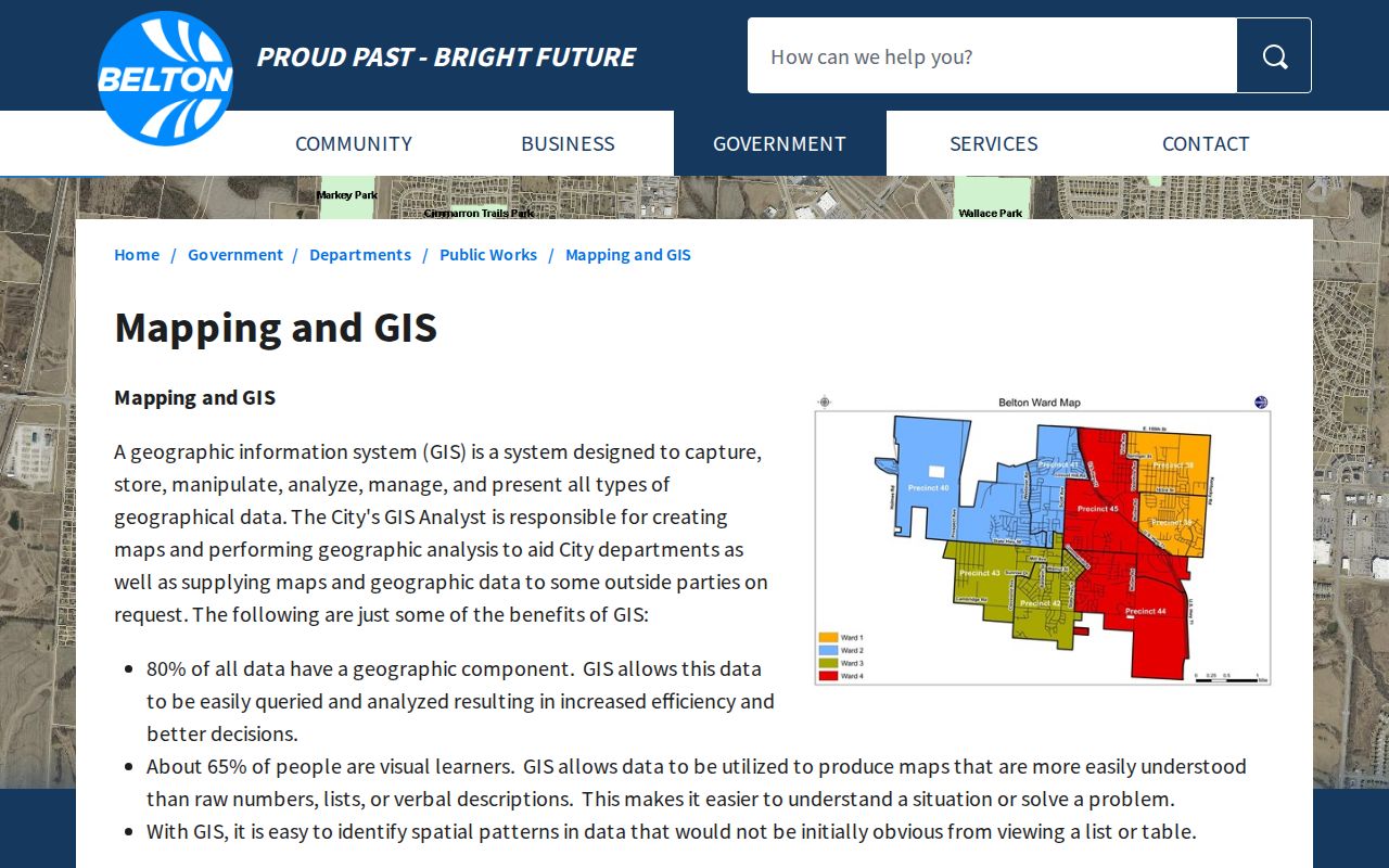 Belton ZIP code directory city mapping and GIS resources